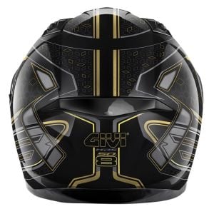 GIVI 50.8 Mystical Kask Siyah-Bronz-Sarı