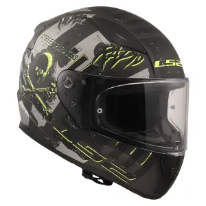 LS2 Rapid 2 Kapalı Kask Pirates Titanium