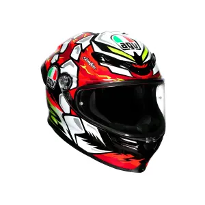 AGV K6 S MPLK CONFİGURATİON BEZZECCHI 2024 Kapalı Kask BEZZECCHI 2024