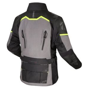 LS2 Apollo Mont Siyah-Gri-Neon Sarı