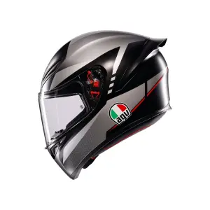 AGV Kask / K1 S Lap Matt Black/Grey/Red