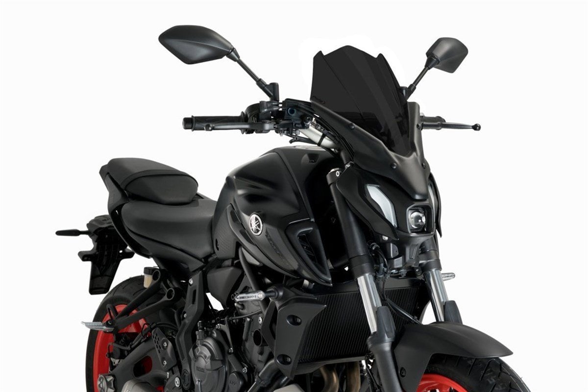 Puig 20619F Yamaha MT 07 Ön Cam Siperlik Smoke