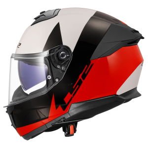 LS2 Stream 2 Kask Thunderbiz Siyah Kırmızı