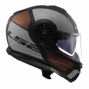Ls2 Strobe 2 Kask Orion Mat Siyah Mor Mavi