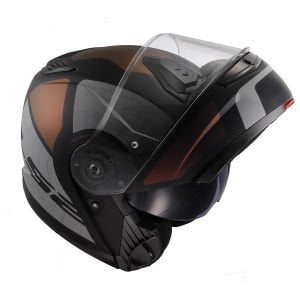 Ls2 Strobe 2 Kask Orion Mat Siyah Mor Mavi