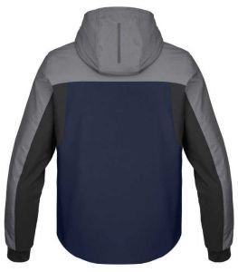 Spidi Hoodie H2Out II Ceket Mavi Gümüş