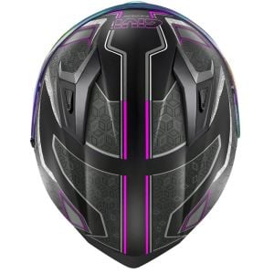 GIVI 50.8 Mystical Kask Mat Siyah-Titanium-Fuşya