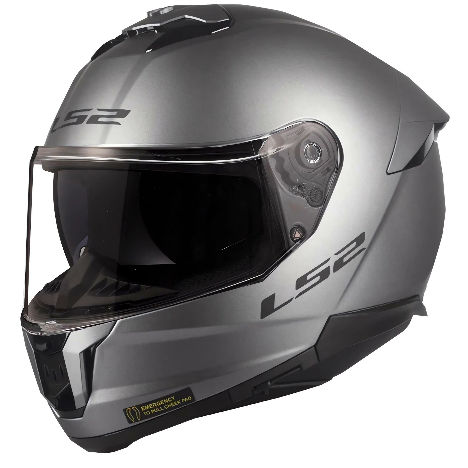 Ls2 Stream 2 Kask Mat Titanium