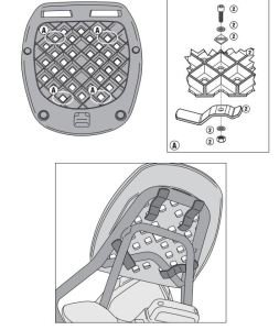 Givi SR1119 Honda CB 500F - CBR 500R (14-) Arka Çanta Demiri