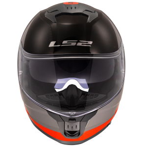 LS2 Stream 2 Kask Thunderbiz Gri Turuncu