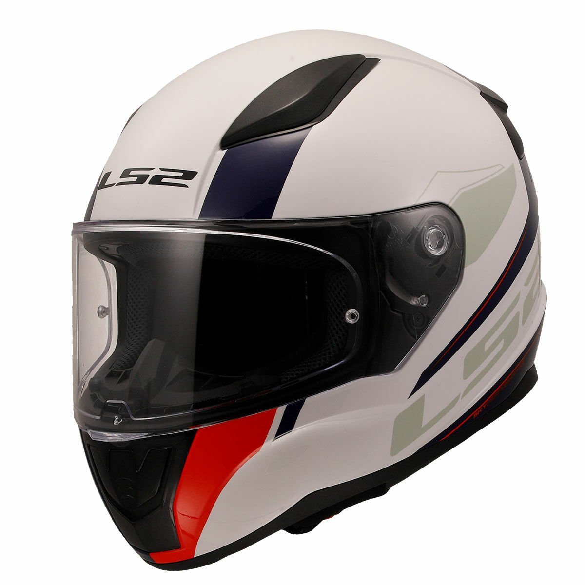 Ls2 Rapid 2 Kask Driveway Beyaz Mavi