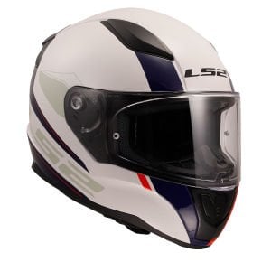Ls2 Rapid 2 Kask Driveway Beyaz Mavi