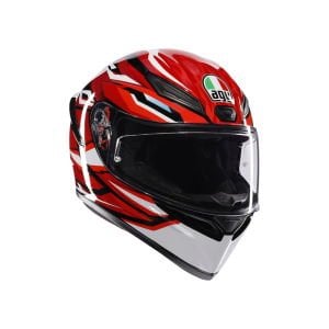 AGV K1 S Kask Lion Black Red White