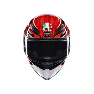 AGV K1 S Kask Lion Black Red White