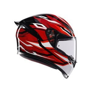 AGV K1 S Kask Lion Black Red White