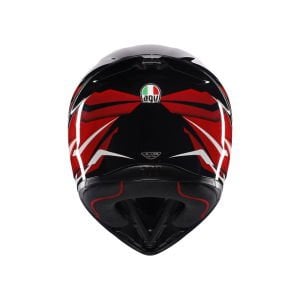 AGV K1 S Kask Lion Black Red White