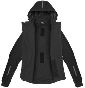 Spidi Hoodie H2Out II Ceket Siyah Antrasit
