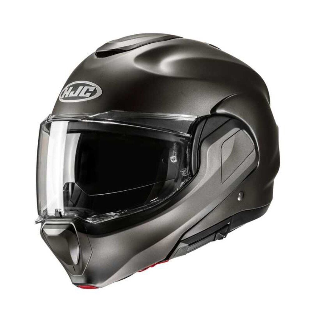 HJC F100 Kask Semi Flat Titanium