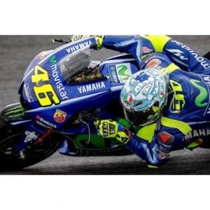 AGV Pista GP R Kask Rossi Winter Test 2017