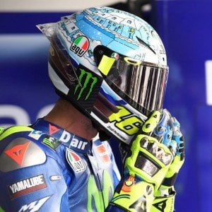 AGV Pista GP R Kask Rossi Winter Test 2017