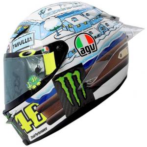 AGV Pista GP R Kask Rossi Winter Test 2017