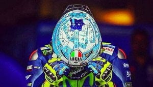 AGV Pista GP R Kask Rossi Winter Test 2017