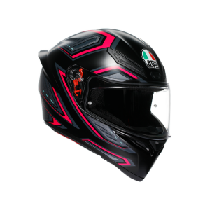 AGV K1 S Kask Sling Mat Siyah-Pembe Configuration