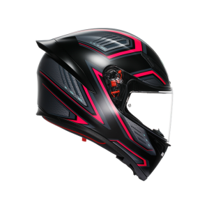AGV K1 S Kask Sling Mat Siyah-Pembe Configuration