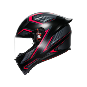 AGV K1 S Kask Sling Mat Siyah-Pembe Configuration