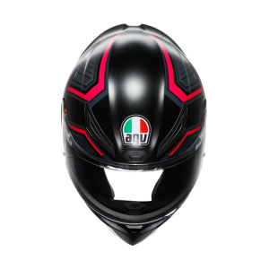 AGV K1 S Kask Sling Mat Siyah-Pembe Configuration