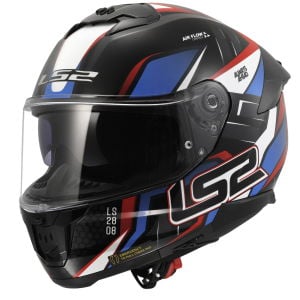 LS2 Stream 2 Kask Tinux Siyah Kırmızı