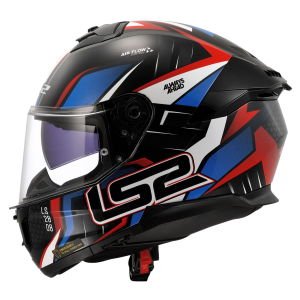 LS2 Stream 2 Kask Tinux Siyah Kırmızı