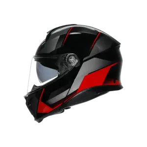 AGV Kask / Tourmodular E2206 Multi MPLK Perception Matt Black Silver