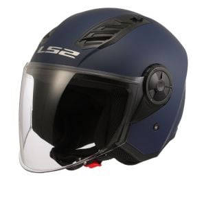 LS2 Airflow 2 Mat Navy Mavi Kask