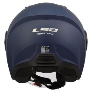 LS2 Airflow 2 Mat Navy Mavi Kask