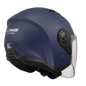 LS2 Airflow 2 Mat Navy Mavi Kask