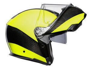 AGV Sport Modular Kask Carbon Yellow