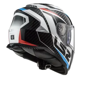 LS2 Storm 2 Kapalı Kask Racer Mavi Kırmızı