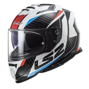 LS2 Storm 2 Kapalı Kask Racer Mavi Kırmızı