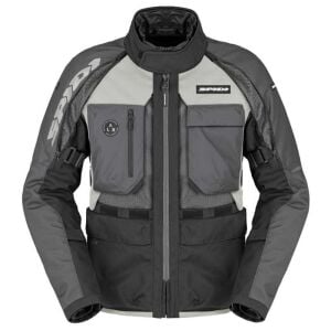 Spidi Crossmaster 2 H2OUT Ceket Siyah Gri