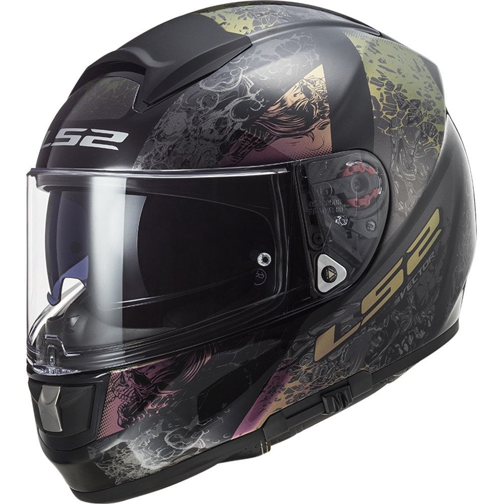 LS2 Vector Kask Swipe Rainbow