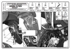 Kappa KL203 Honda XL 700 Transalp Yan Çanta Demiri