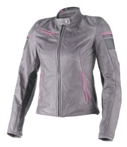 Dainese Michelle Gri Kadın Deri Mont