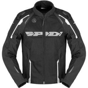 Spidi Race Warrior 2 Net Yazlık Ceket Siyah Beyaz