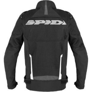 Spidi Race Warrior 2 Net Yazlık Ceket Siyah Beyaz