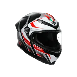 AGV Kask / K6 S MPLK Karve Matt Black White Red