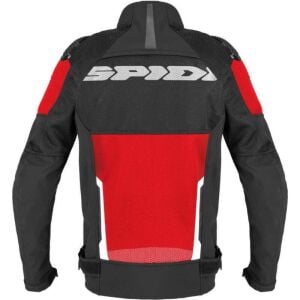 Spidi Race Warrior 2 Net Yazlık Ceket Siyah Kırmızı