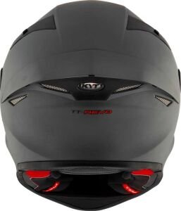 KYT TT-Revo Kask Plain Matt Grl Grey