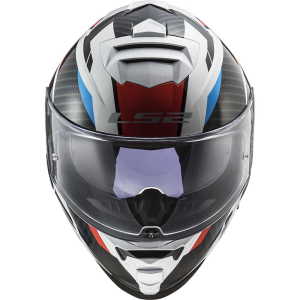LS2 Storm Kask Racer Mavi Kırmızı