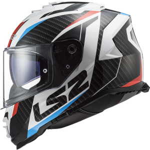 LS2 Storm Kask Racer Mavi Kırmızı